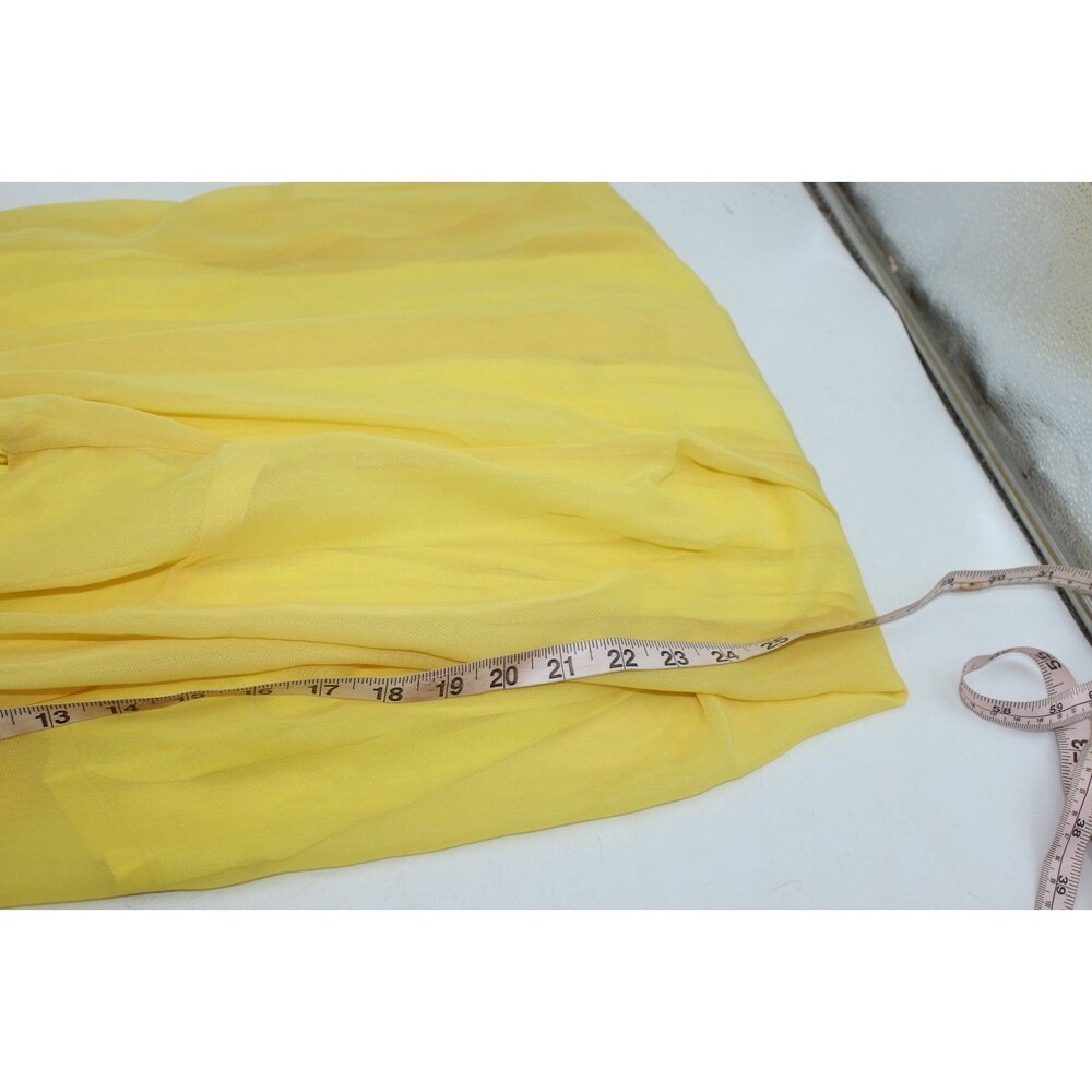 Ashley Stewart 22/24 Dress + 2X Sweater Cardigan Women Yellow Set Outfit Lemon - Picture 5 of 16